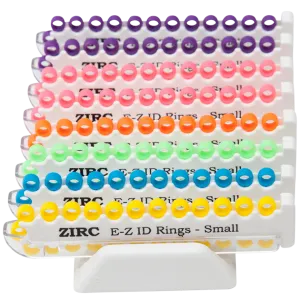 ZIRC EZ– ID szilikon gyűrűk - 25db