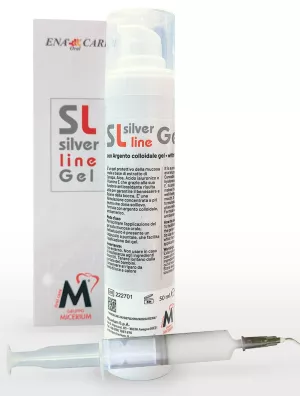 ENA Oral CARE SL Silver Line gél kolloid ezüsttel (10 ppm)